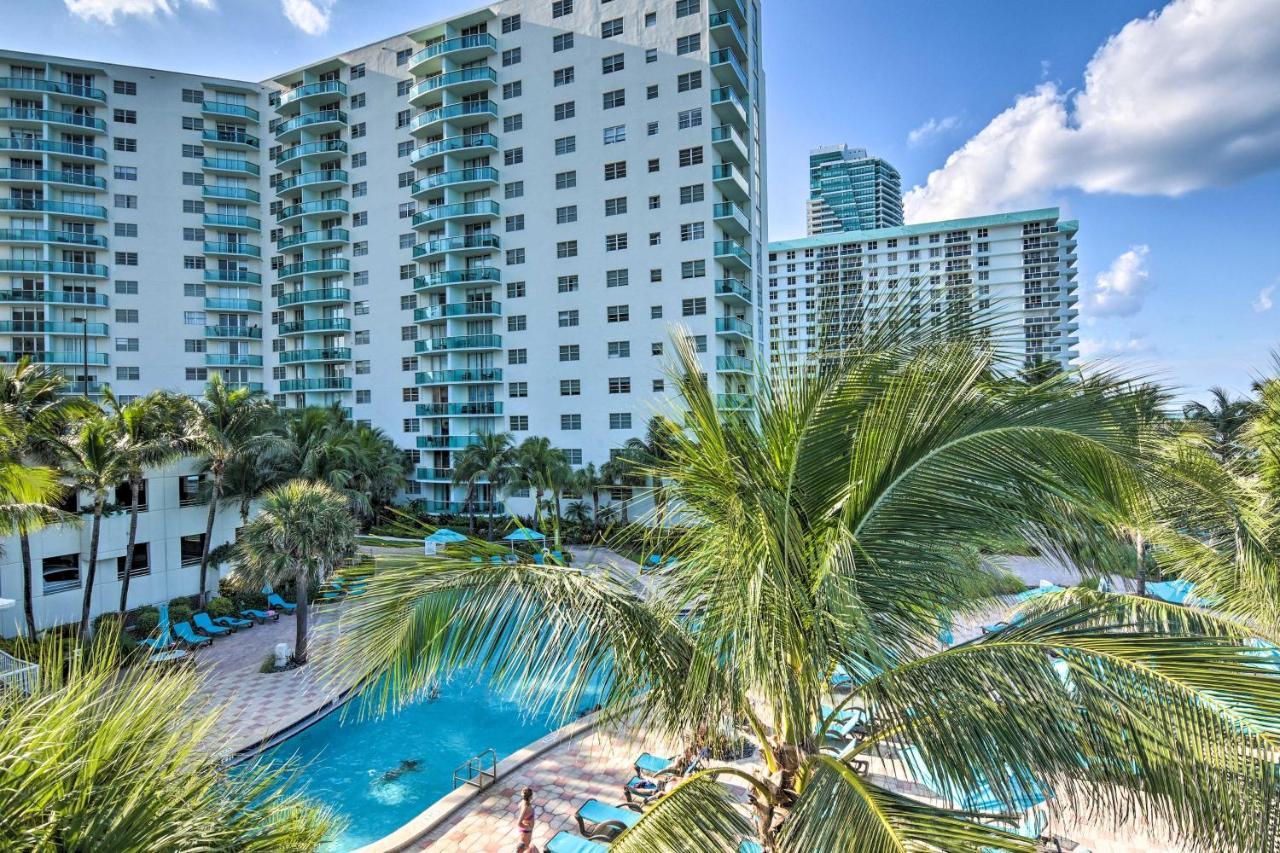 Hollywood Beachfront Condo With Resort Amenities! 외부 사진