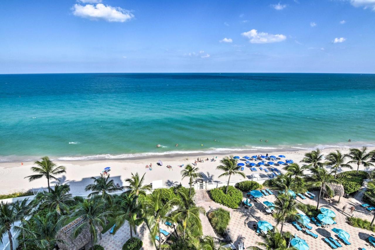Hollywood Beachfront Condo With Resort Amenities! 외부 사진