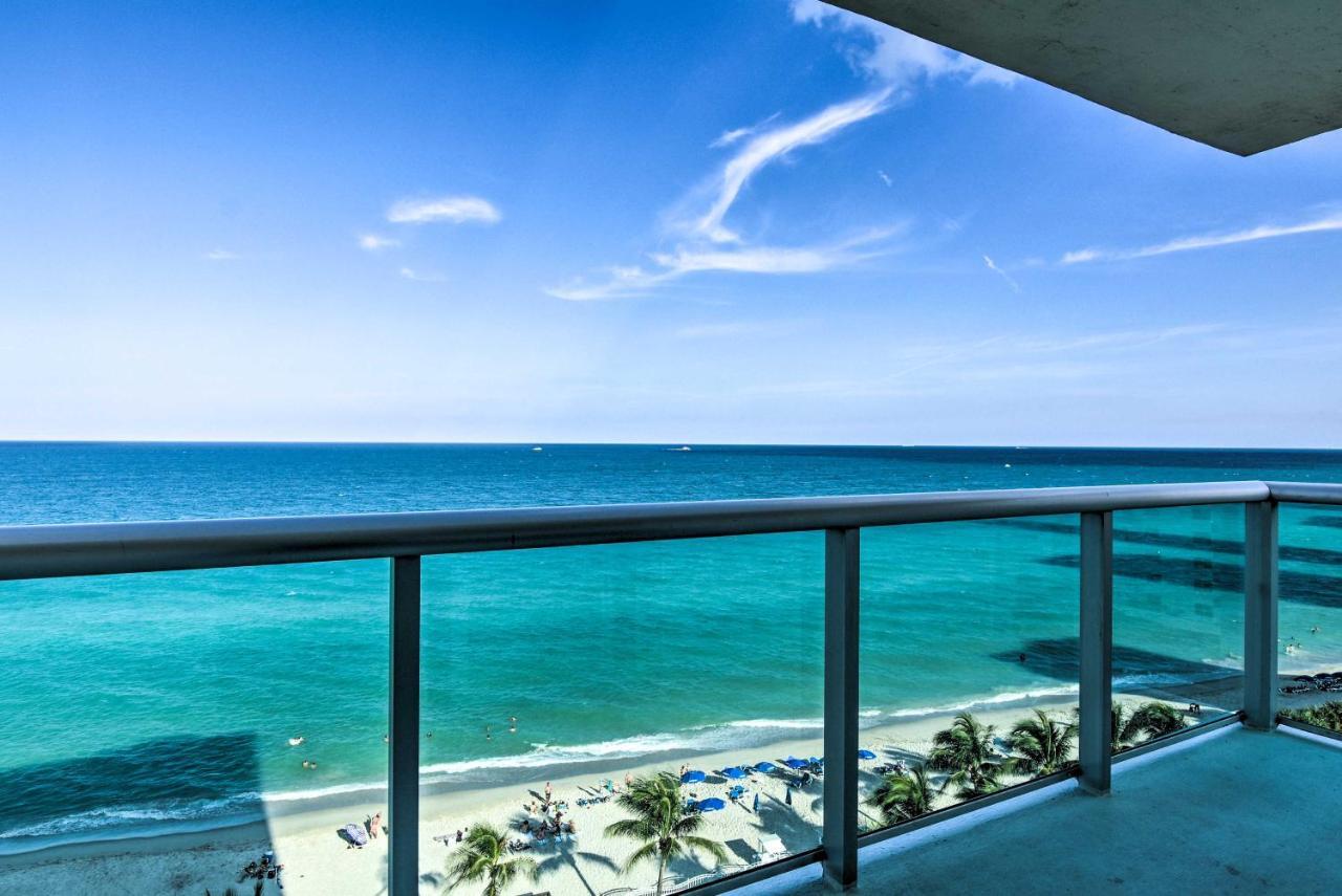 Hollywood Beachfront Condo With Resort Amenities! 외부 사진