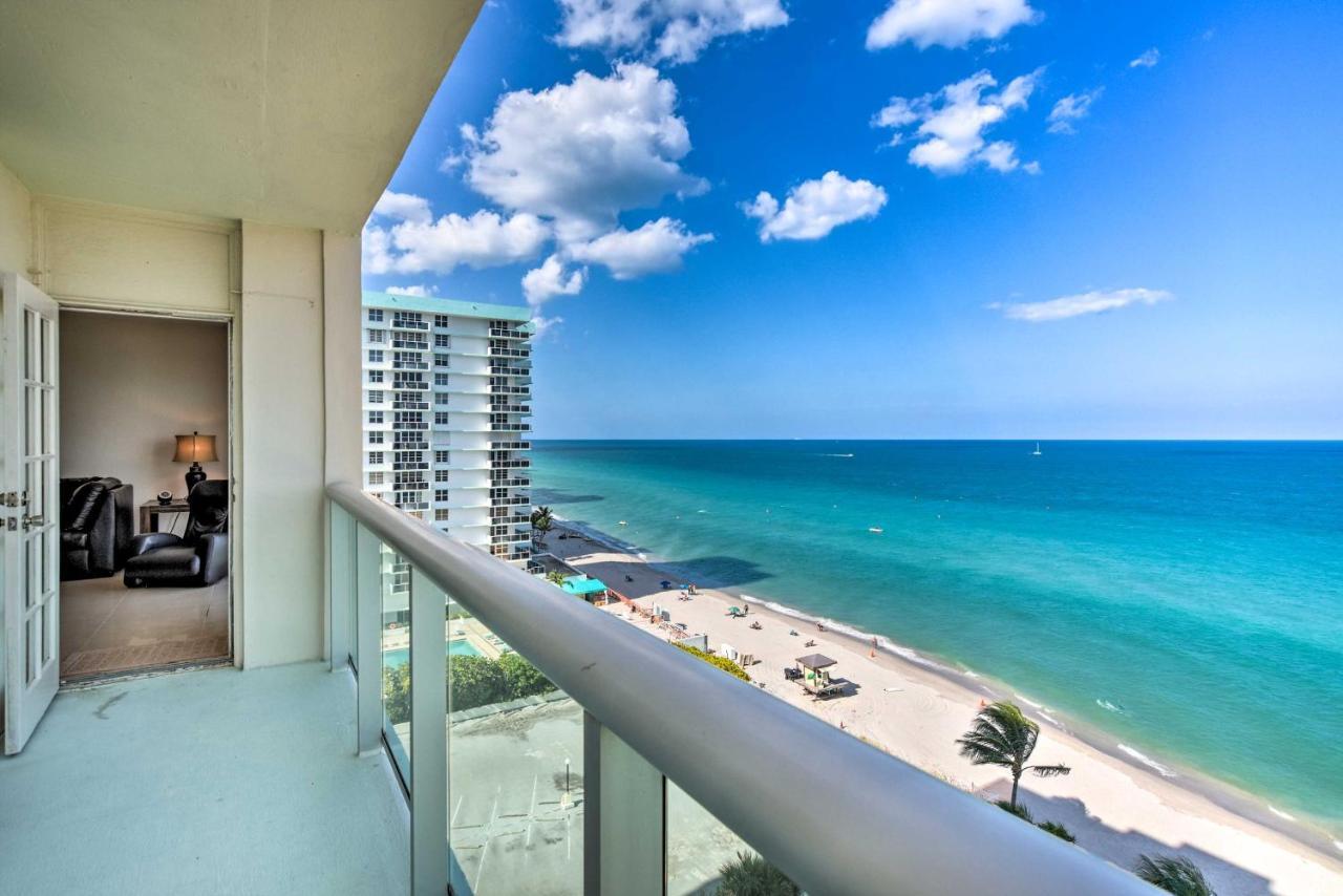 Hollywood Beachfront Condo With Resort Amenities! 외부 사진